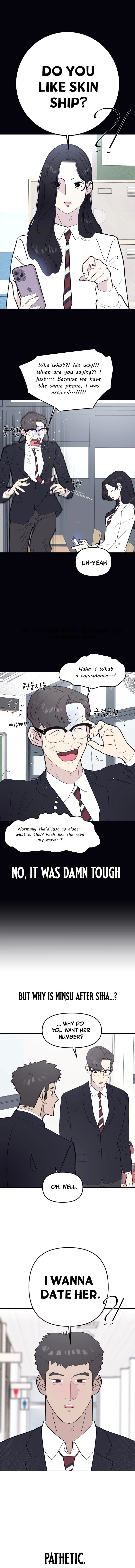 Read The One in My Class chapter 5 image 8 on Lezhin