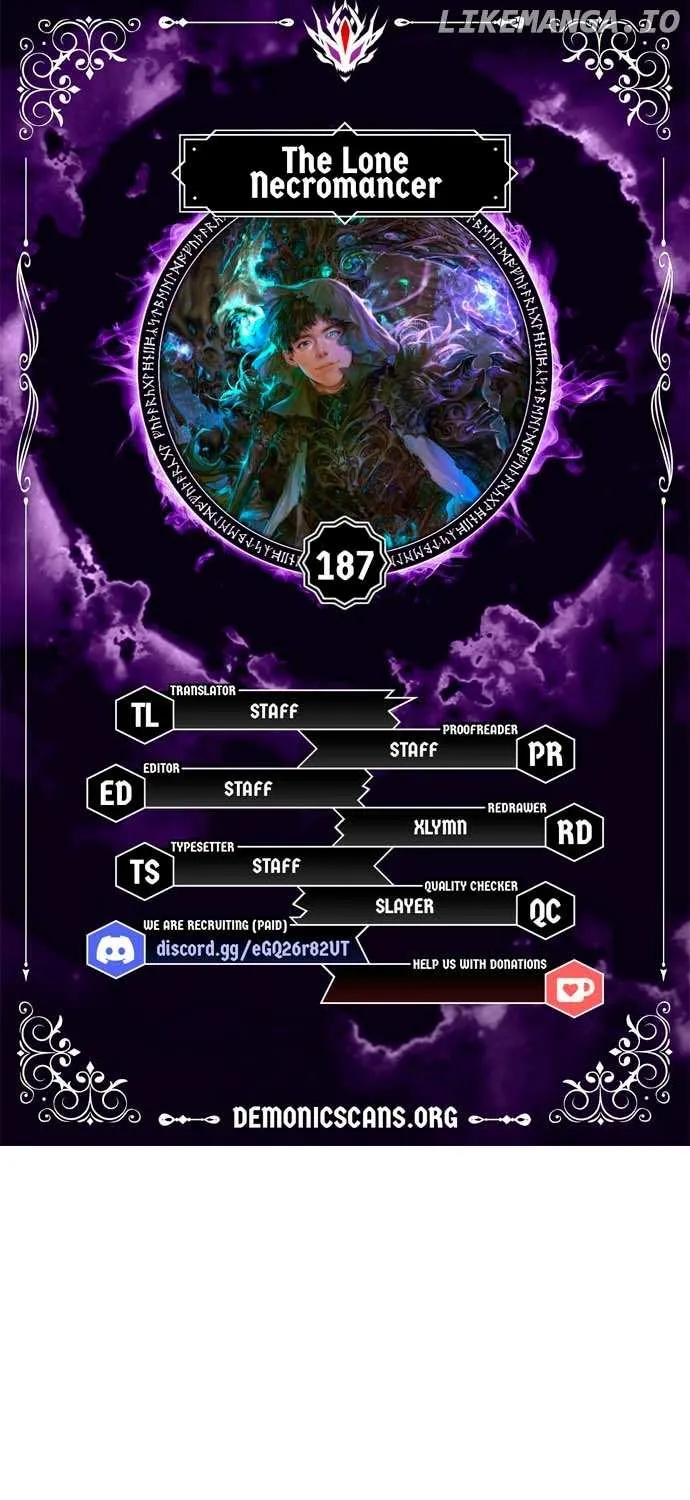 Read The Only Necromancer chapter 187 image 1 on Lezhin