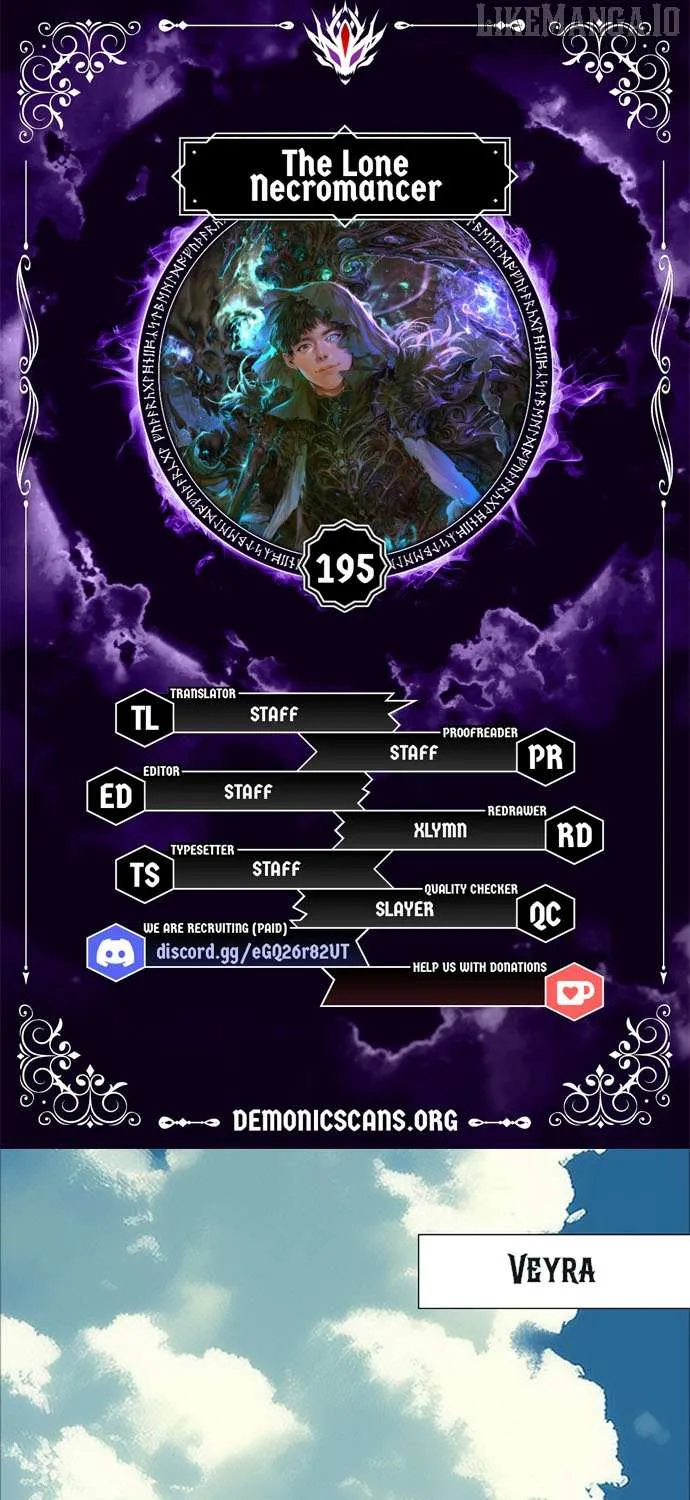 Read The Only Necromancer chapter 195 image 1 on Lezhin