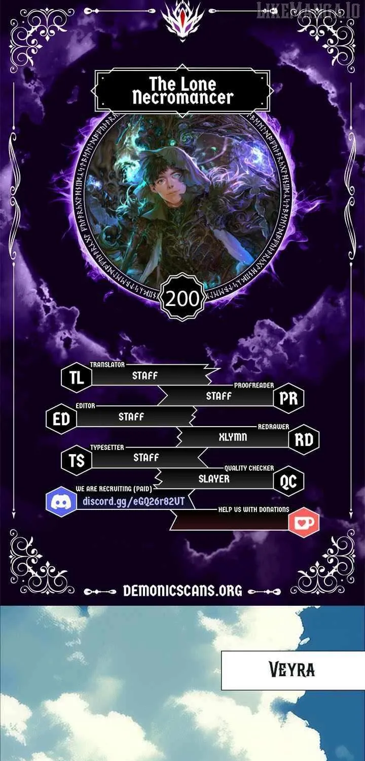 Read The Only Necromancer chapter 200 image 1 on Lezhin