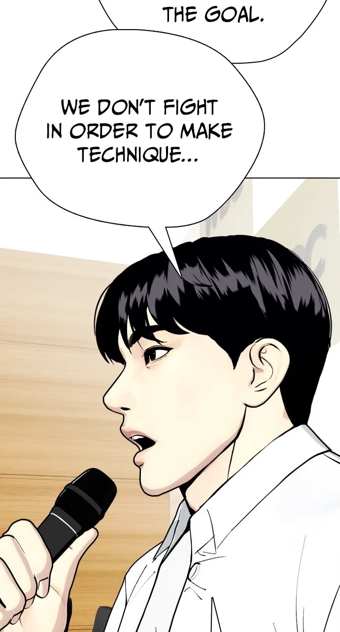 Read The Outcast is a Fighter chapter 101 image 97 on Lezhin