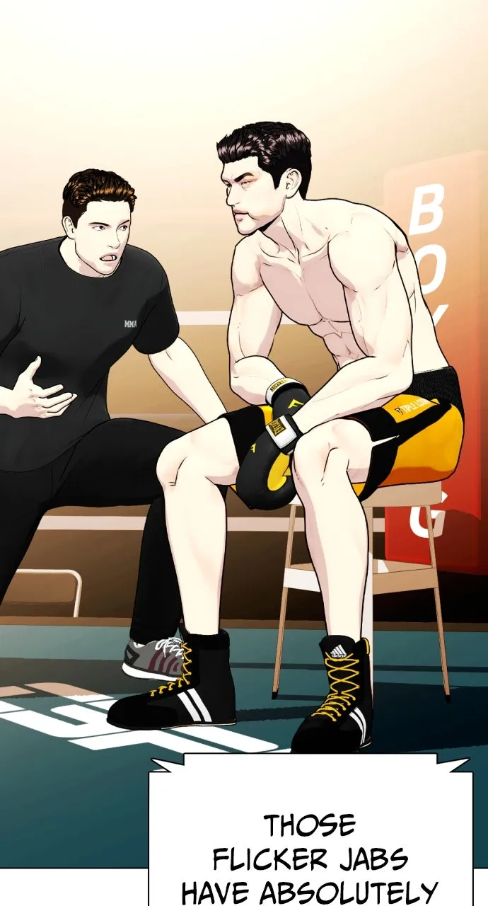 Read The Outcast is a Fighter chapter 102 image 46 on Lezhin