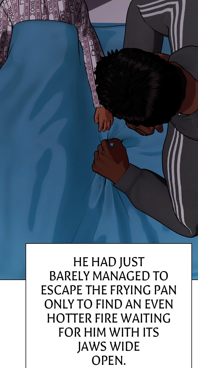 Read The Outcast is a Fighter chapter 110 image 89 on Lezhin