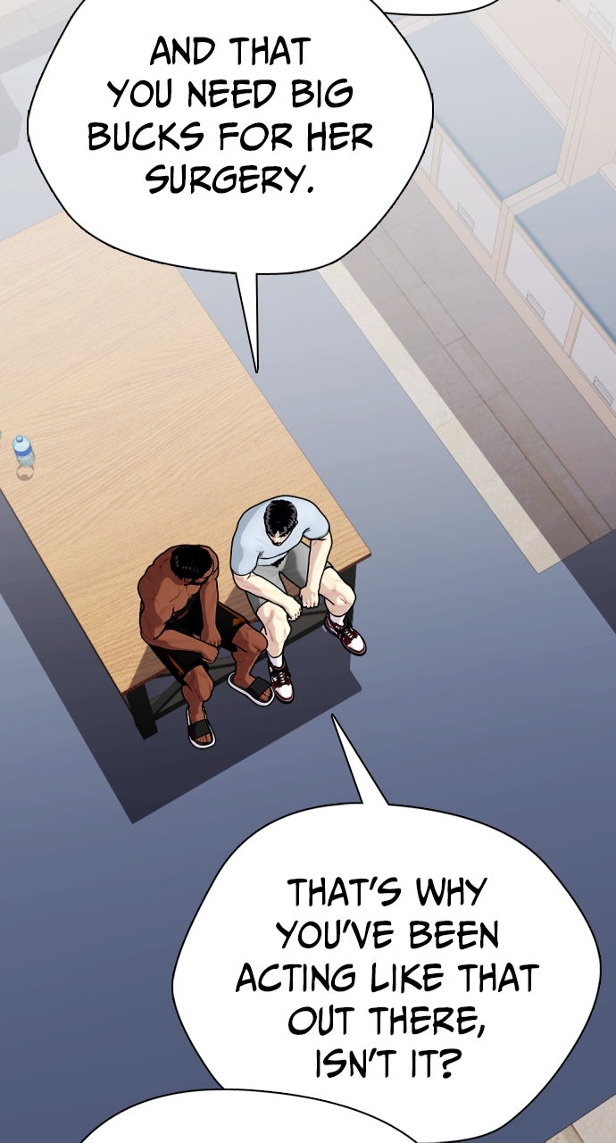 Read The Outcast is a Fighter chapter 111 image 59 on Lezhin