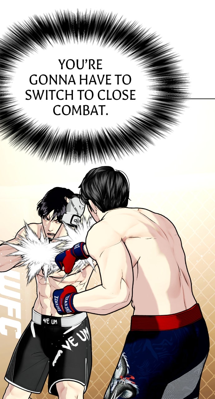 Read The Outcast is a Fighter chapter 113 image 160 on Lezhin