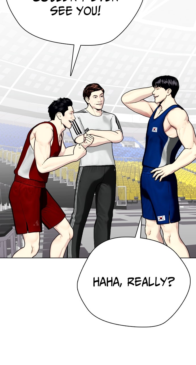 Read The Outcast is a Fighter chapter 116 image 100 on Lezhin