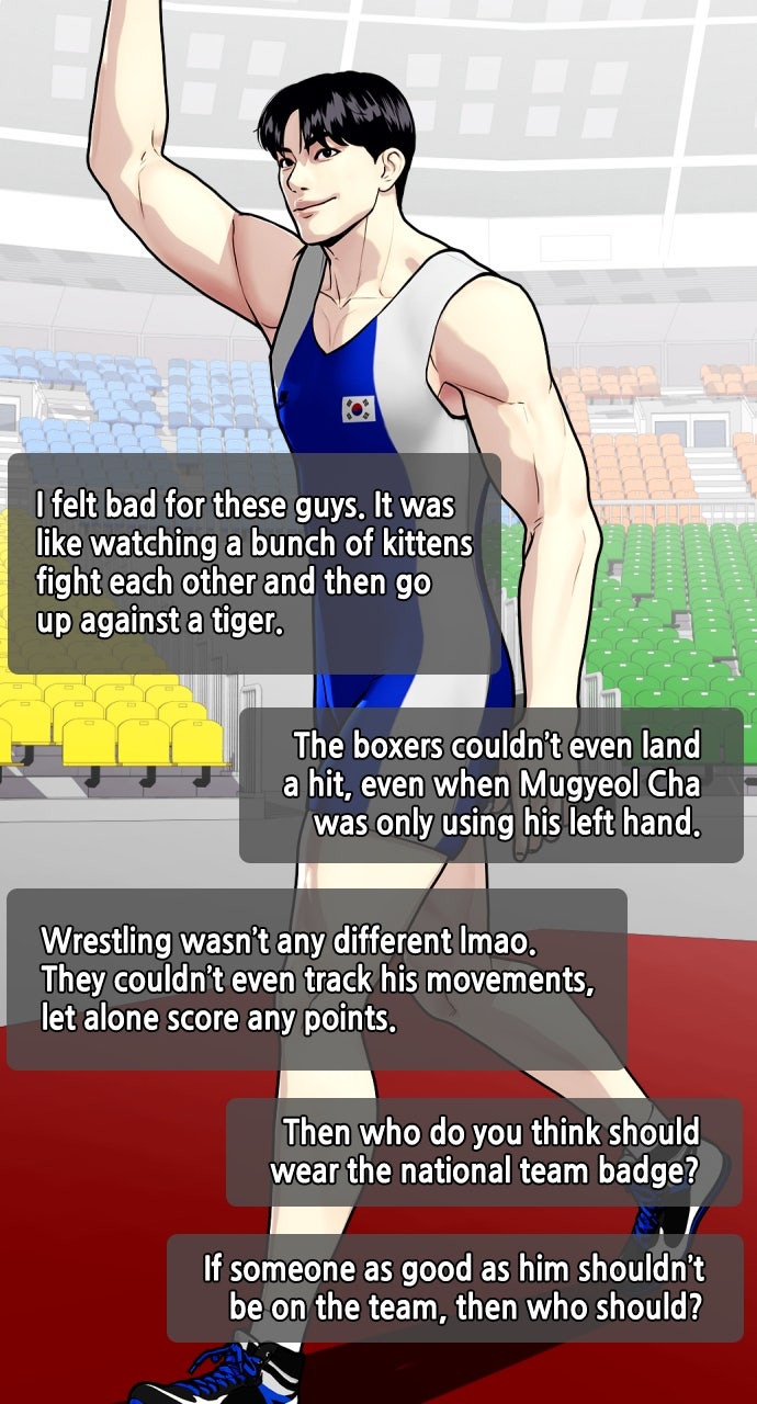 Read The Outcast is a Fighter chapter 116 image 127 on Lezhin