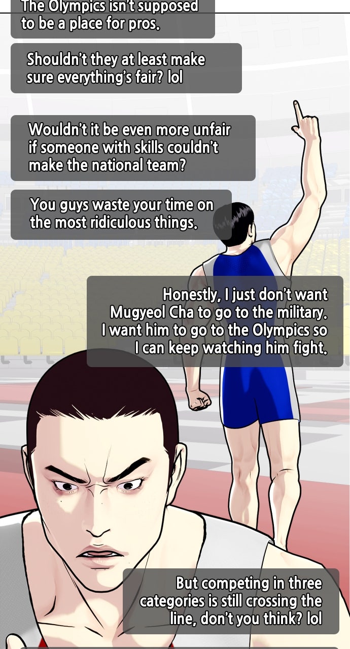 Read The Outcast is a Fighter chapter 116 image 129 on Lezhin