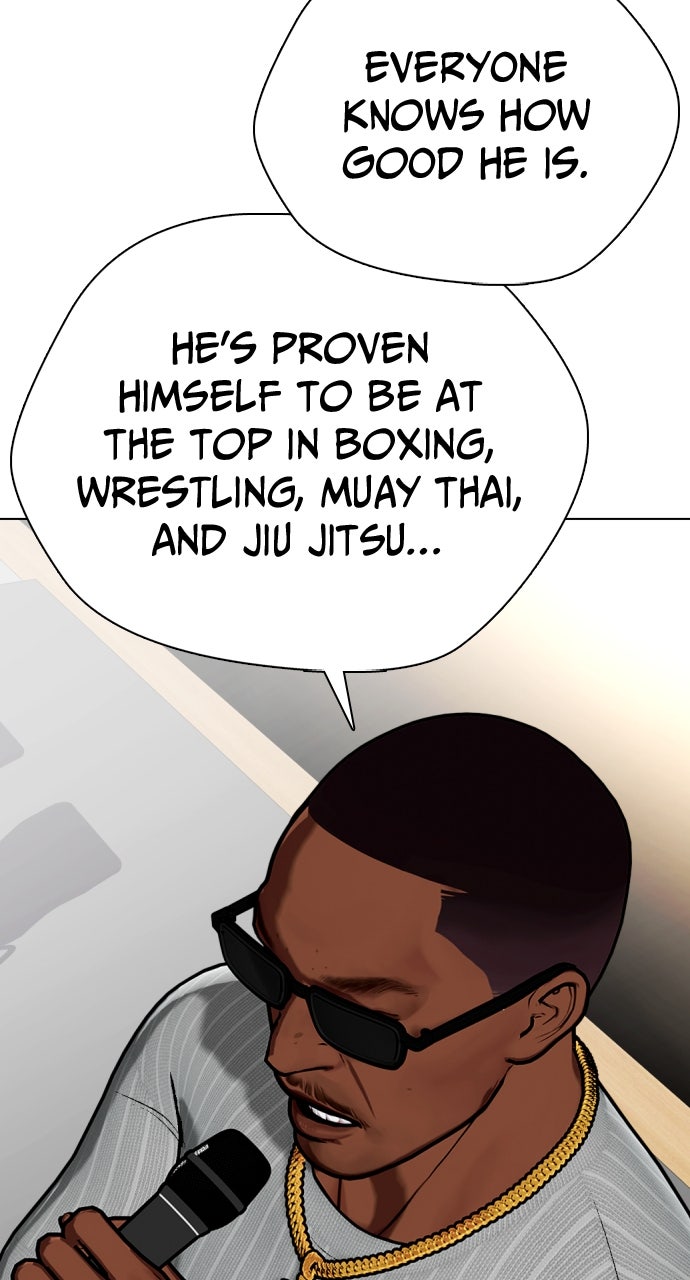 Read The Outcast is a Fighter chapter 128 image 35 on Lezhin