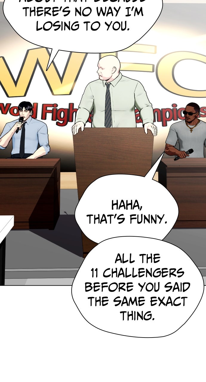 Read The Outcast is a Fighter chapter 128 image 72 on Lezhin