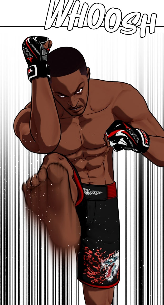 Read The Outcast is a Fighter chapter 129 image 43 on Lezhin