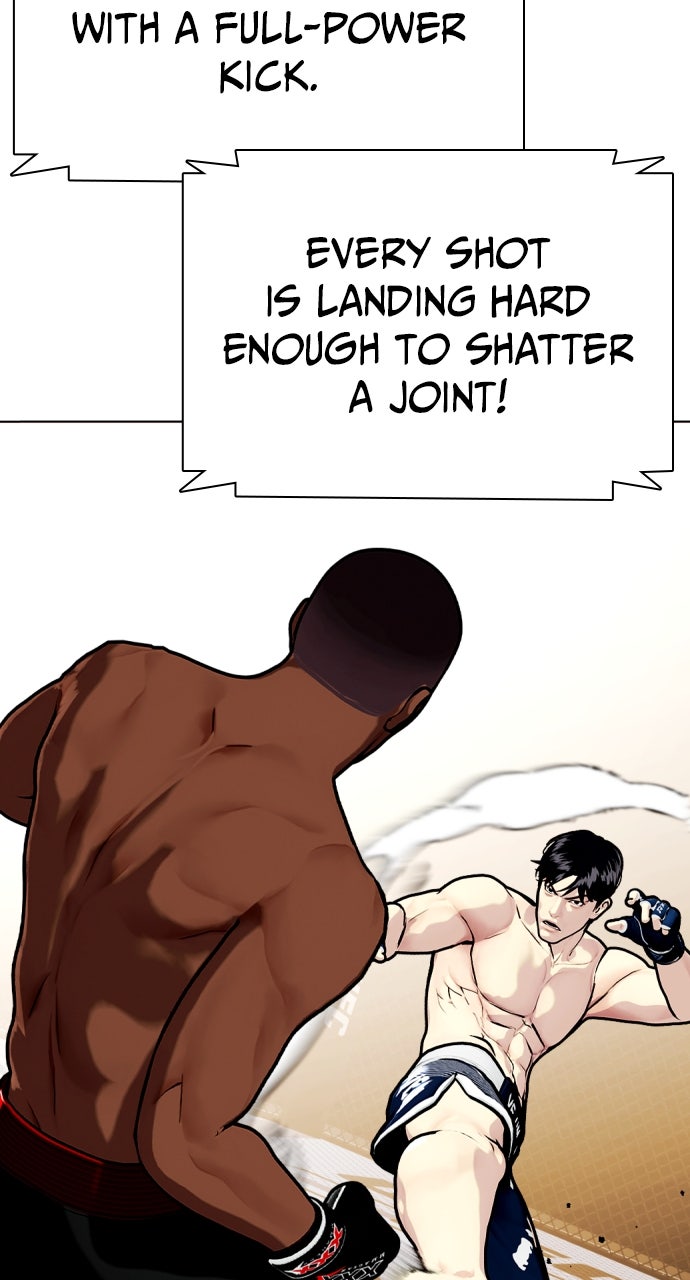 Read The Outcast is a Fighter chapter 129 image 56 on Lezhin