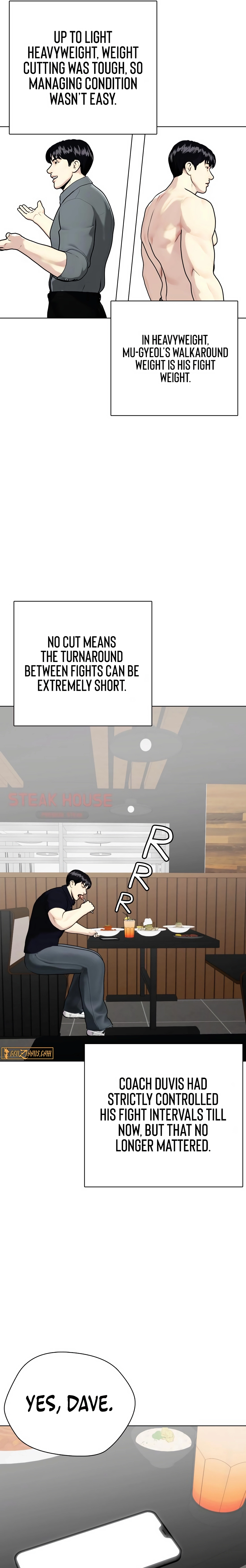Read The Outcast is a Fighter chapter 138 image 2 on Lezhin