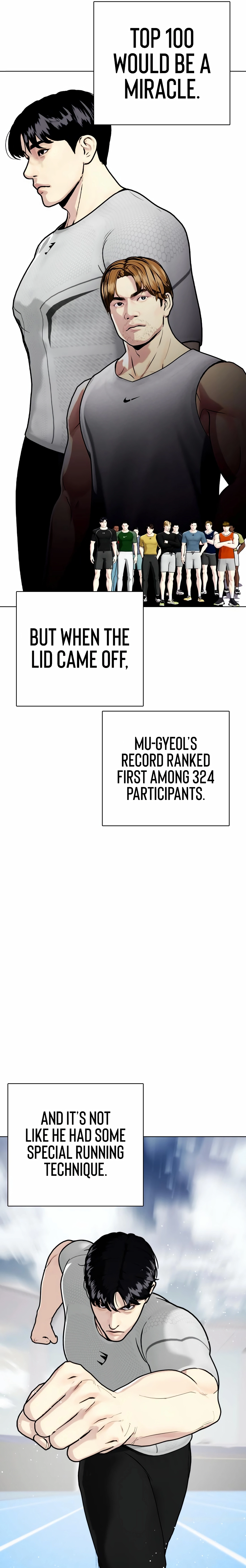 Read The Outcast is a Fighter chapter 140 image 22 on Lezhin