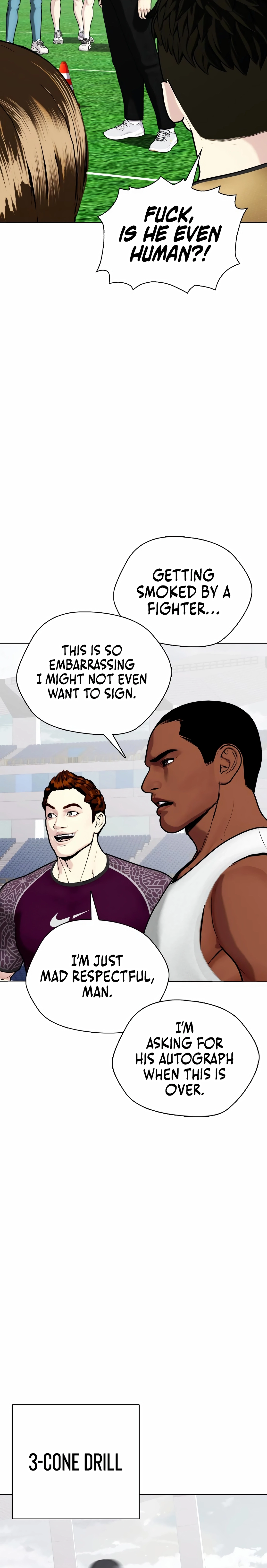 Read The Outcast is a Fighter chapter 140 image 41 on Lezhin