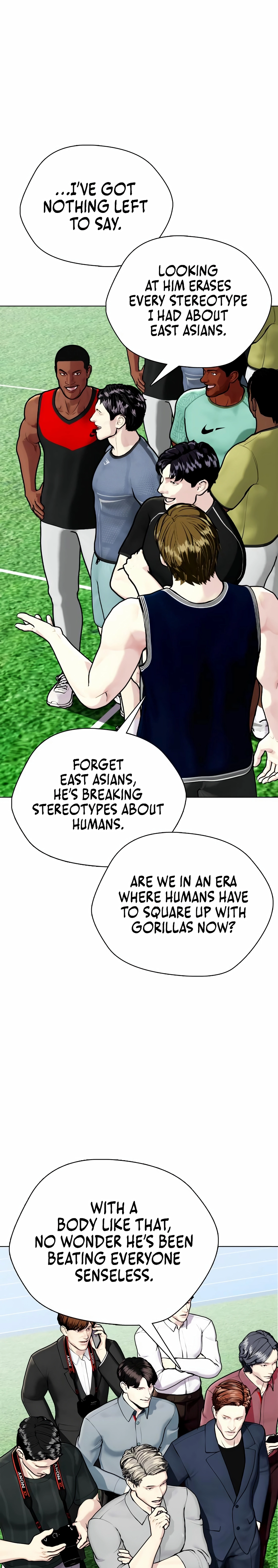 Read The Outcast is a Fighter chapter 140 image 44 on Lezhin
