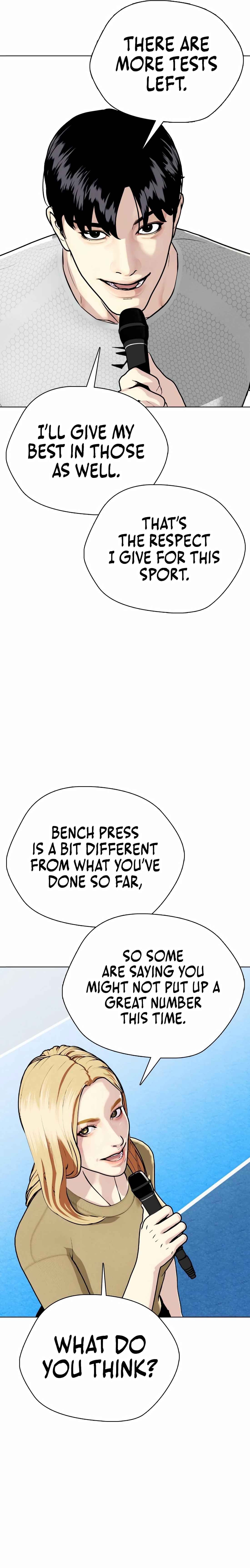 Read The Outcast is a Fighter chapter 140 image 46 on Lezhin