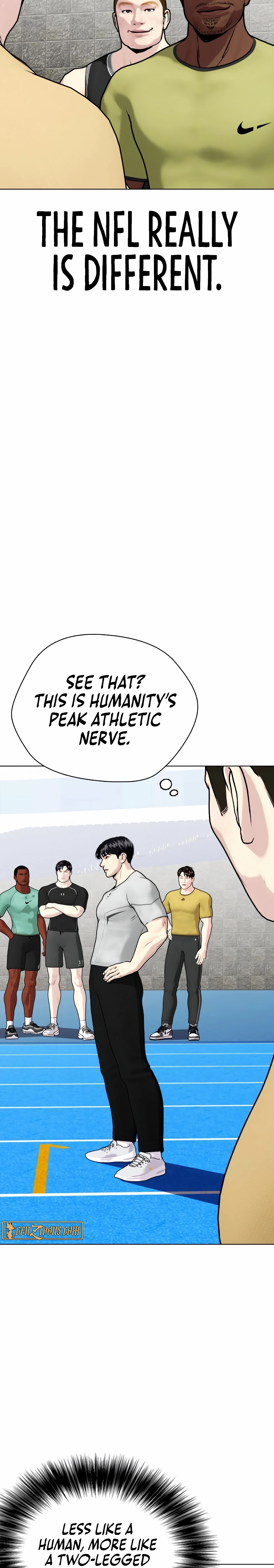 Read The Outcast is a Fighter chapter 140 image 9 on Lezhin