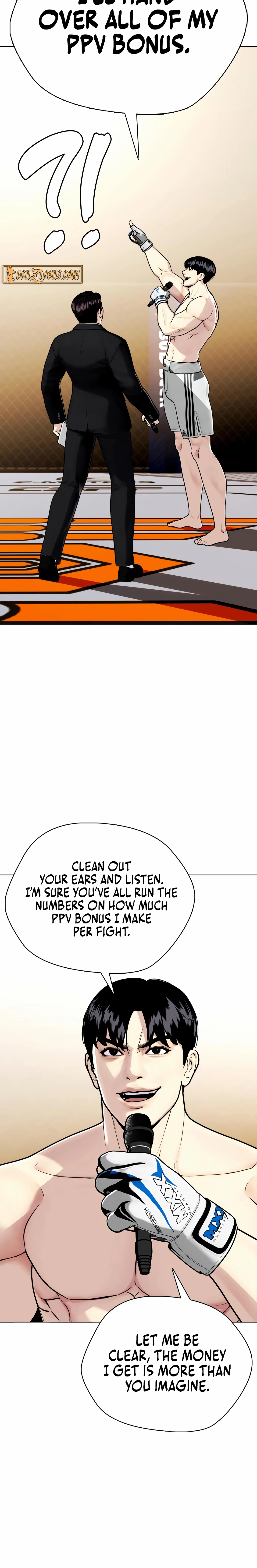 Read The Outcast is a Fighter chapter 142 image 13 on Lezhin