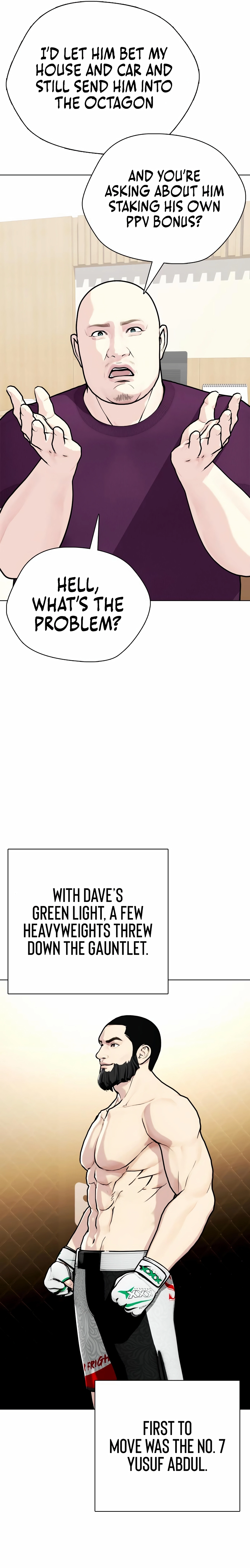 Read The Outcast is a Fighter chapter 142 image 18 on Lezhin
