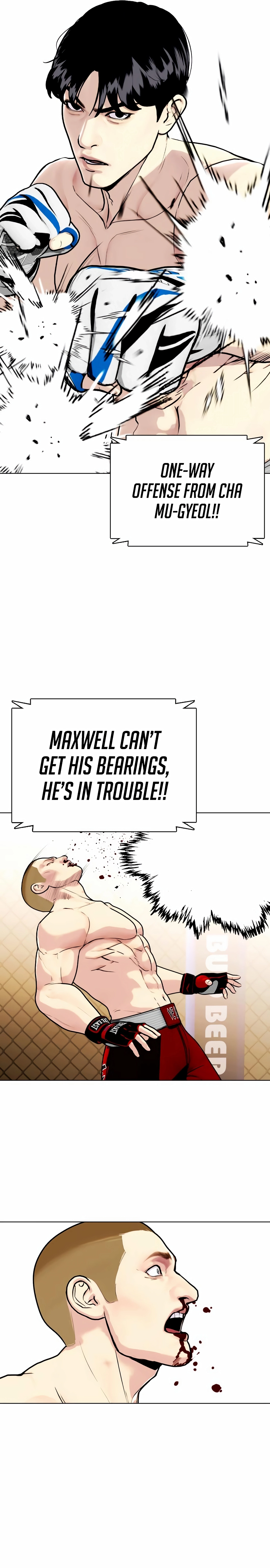 Read The Outcast is a Fighter chapter 142 image 4 on Lezhin