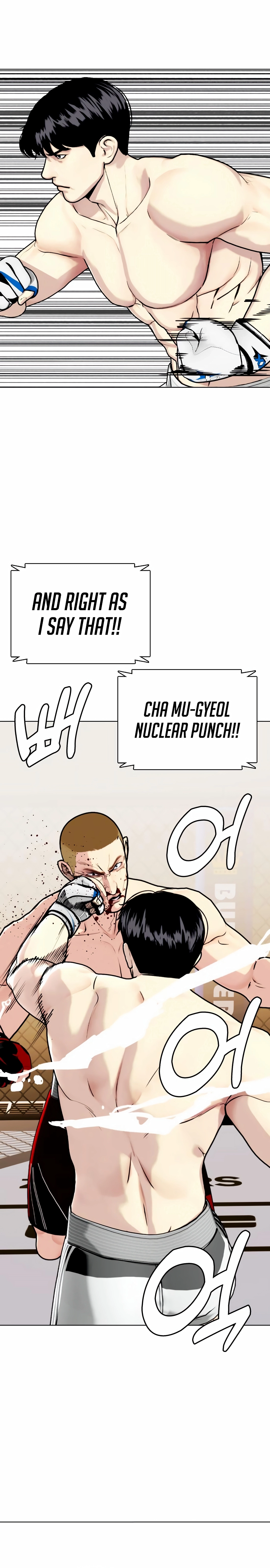 Read The Outcast is a Fighter chapter 142 image 5 on Lezhin