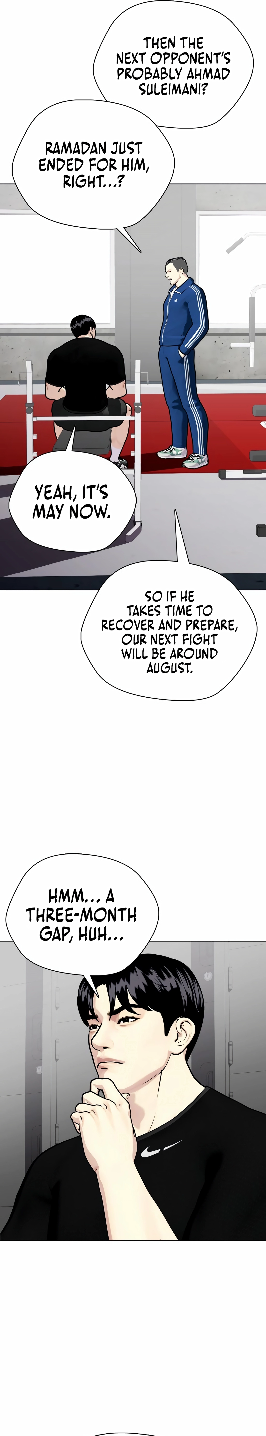Read The Outcast is a Fighter chapter 142 image 52 on Lezhin