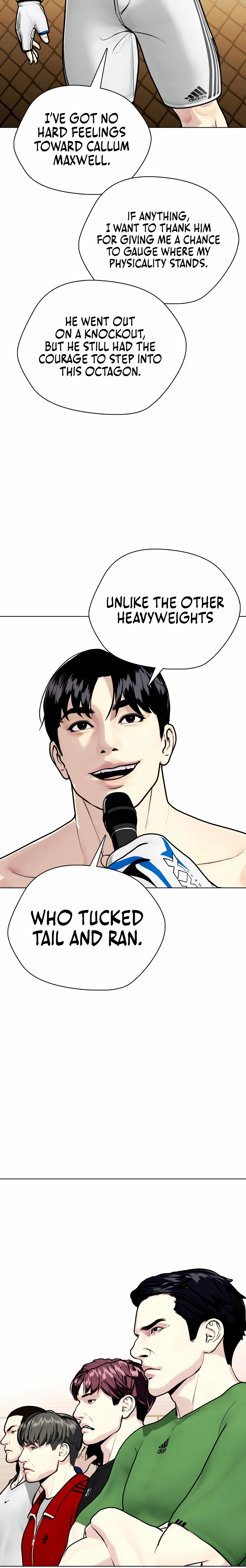 Read The Outcast is a Fighter chapter 142 image 9 on Lezhin