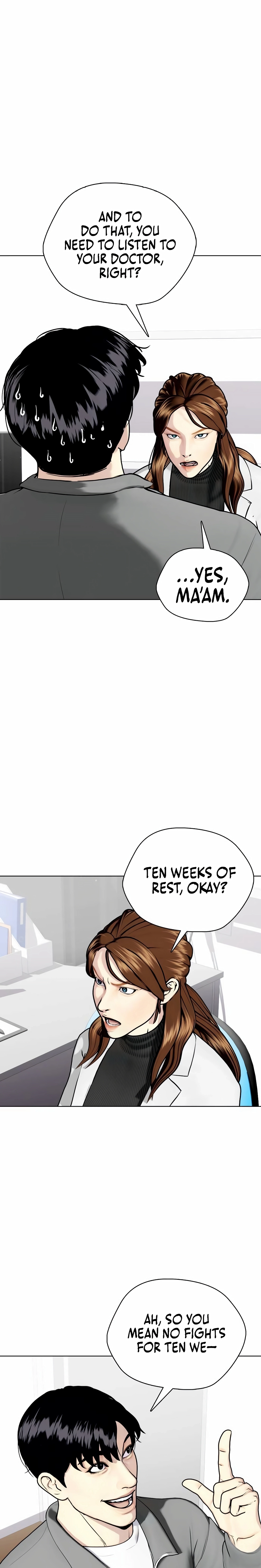 Read The Outcast is a Fighter chapter 146 image 28 on Lezhin