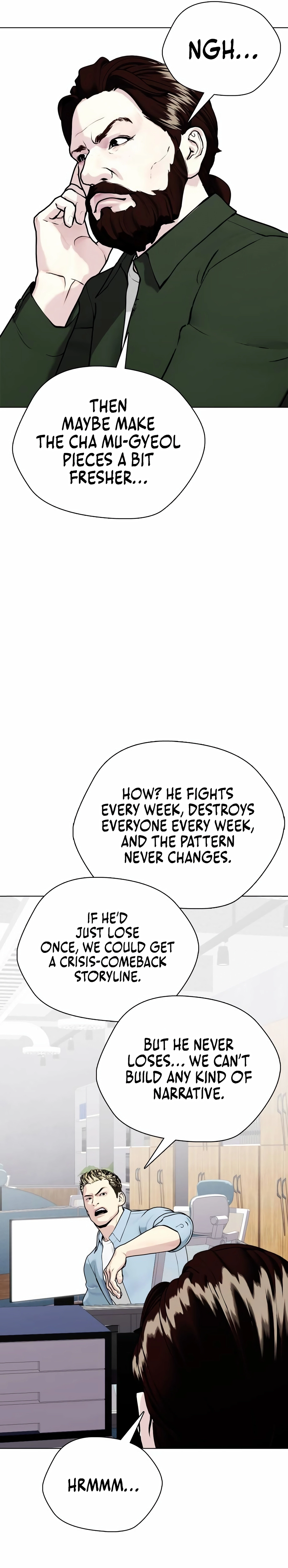 Read The Outcast is a Fighter chapter 146 image 6 on Lezhin