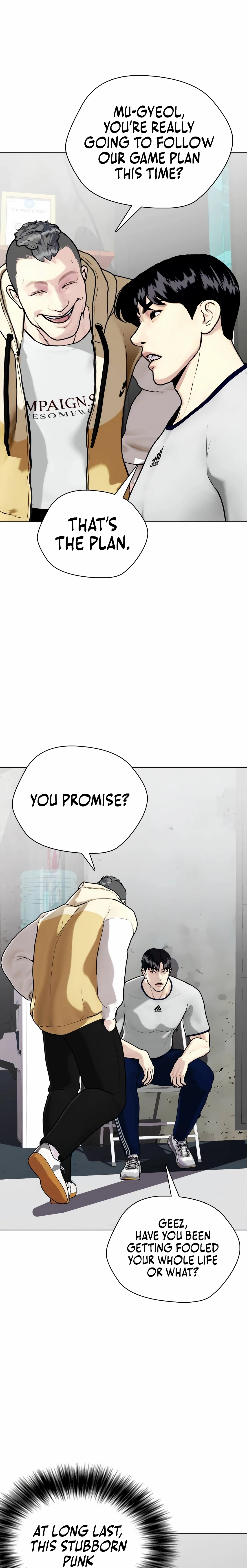 Read The Outcast is a Fighter chapter 147 image 1 on Lezhin