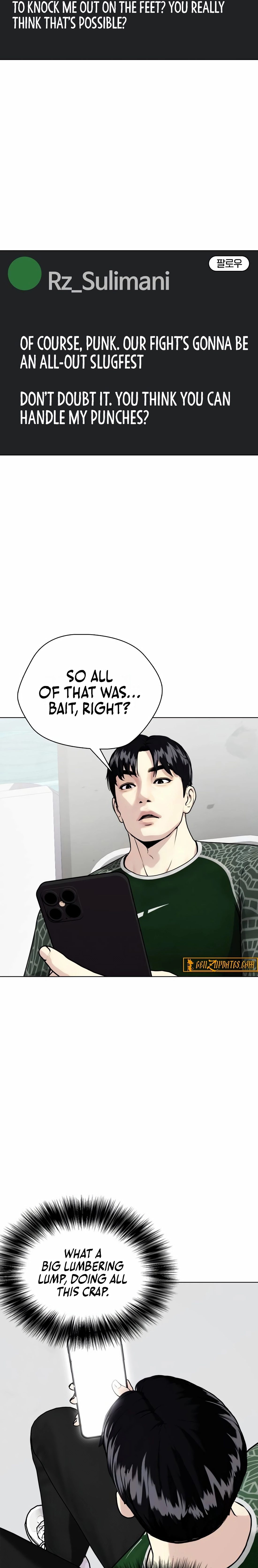 Read The Outcast is a Fighter chapter 147 image 12 on Lezhin