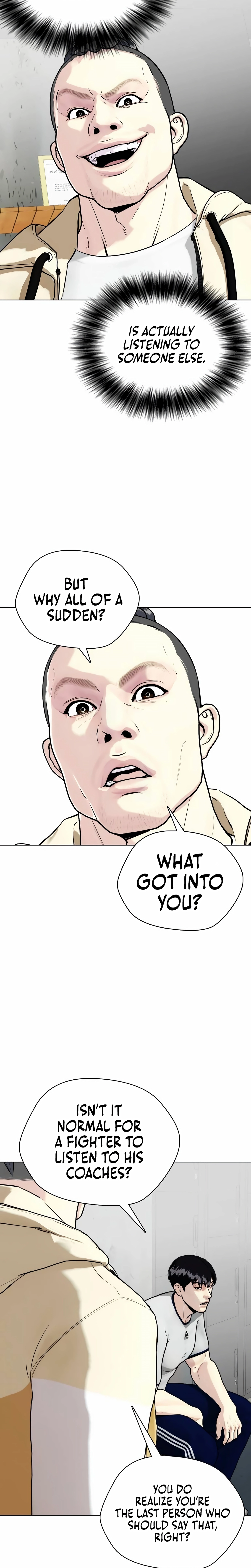 Read The Outcast is a Fighter chapter 147 image 2 on Lezhin