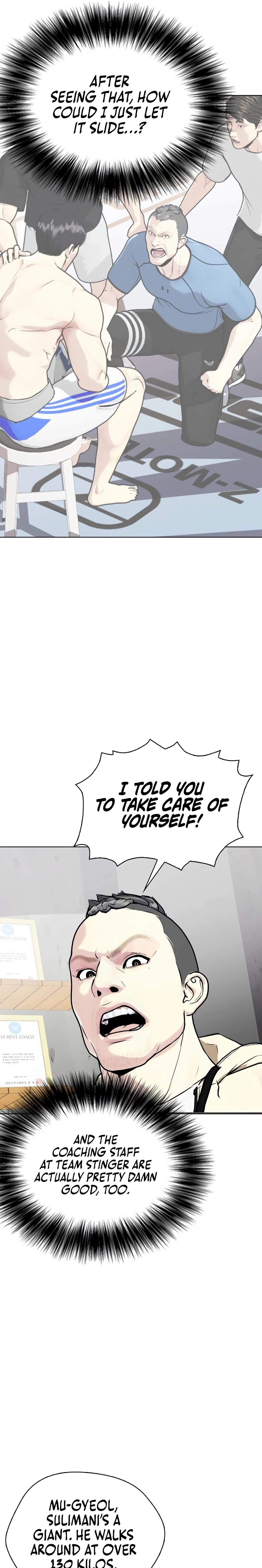 Read The Outcast is a Fighter chapter 147 image 4 on Lezhin