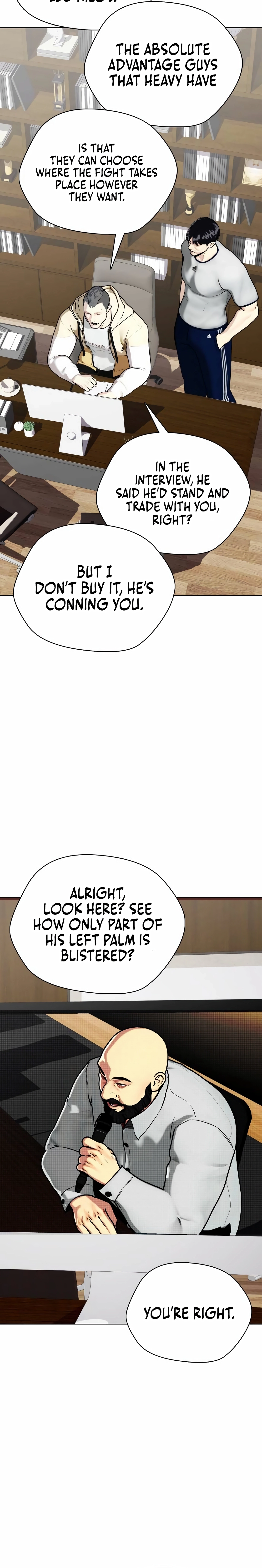Read The Outcast is a Fighter chapter 147 image 5 on Lezhin