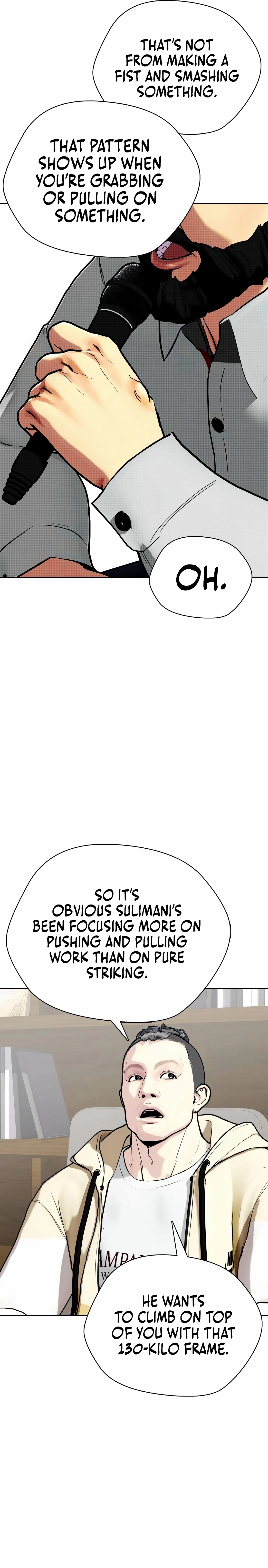 Read The Outcast is a Fighter chapter 147 image 6 on Lezhin