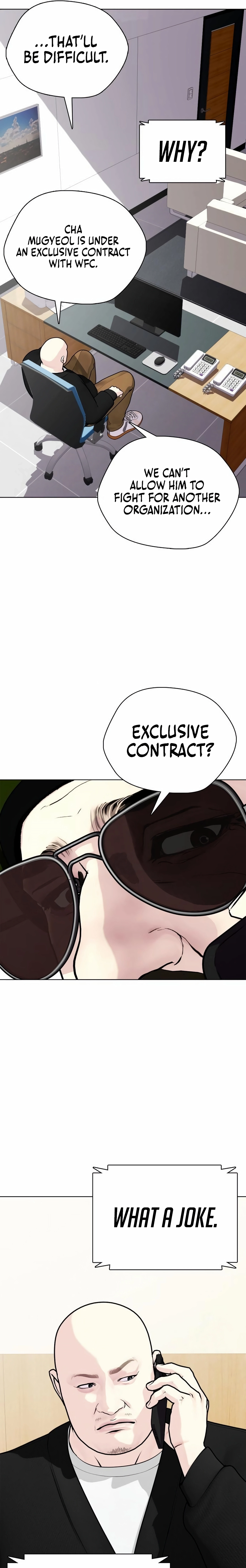 Read The Outcast is a Fighter chapter 148 image 22 on Lezhin