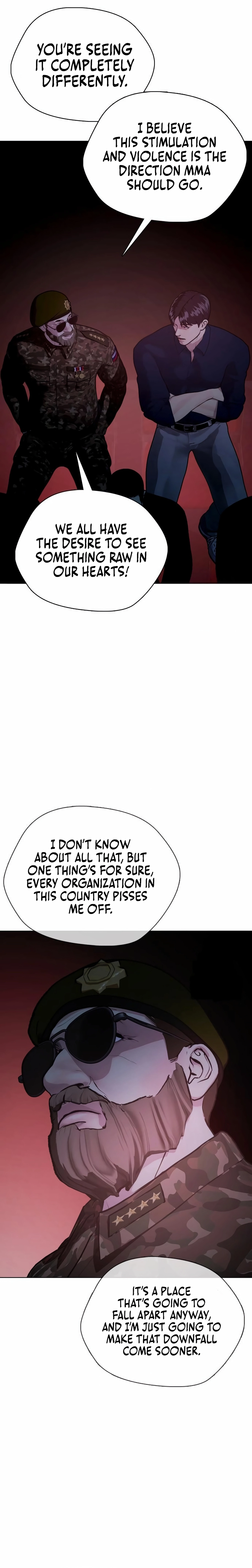 Read The Outcast is a Fighter chapter 148 image 49 on Lezhin