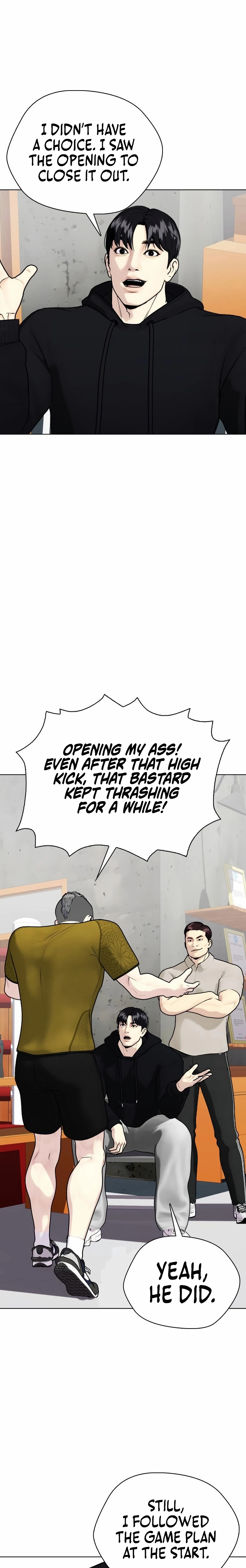 Read The Outcast is a Fighter chapter 148 image 8 on Lezhin