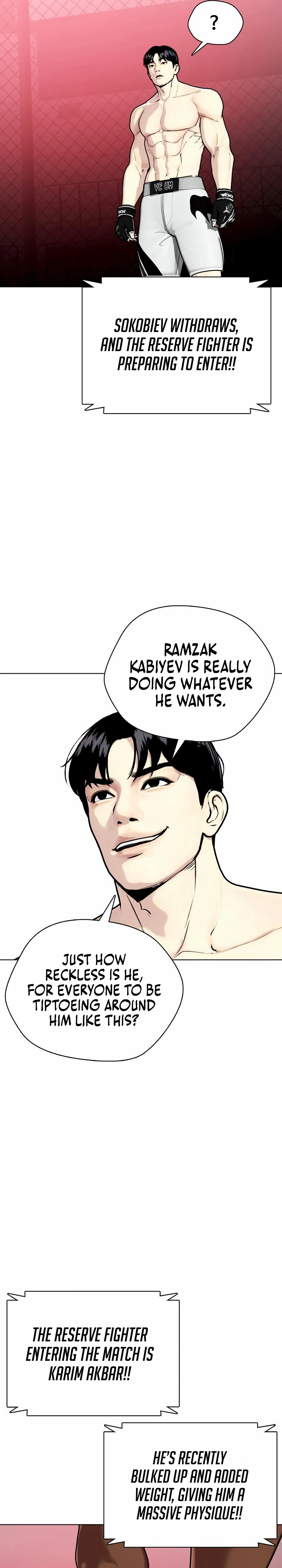 Read The Outcast is a Fighter chapter 150 image 16 on Lezhin