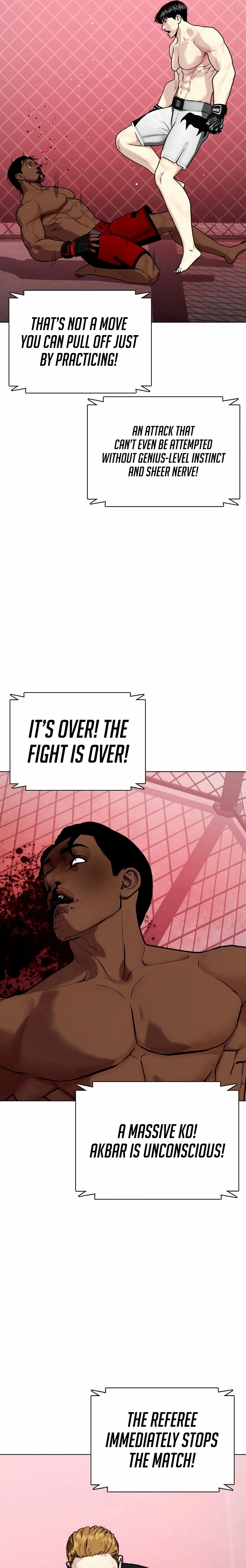 Read The Outcast is a Fighter chapter 150 image 34 on Lezhin