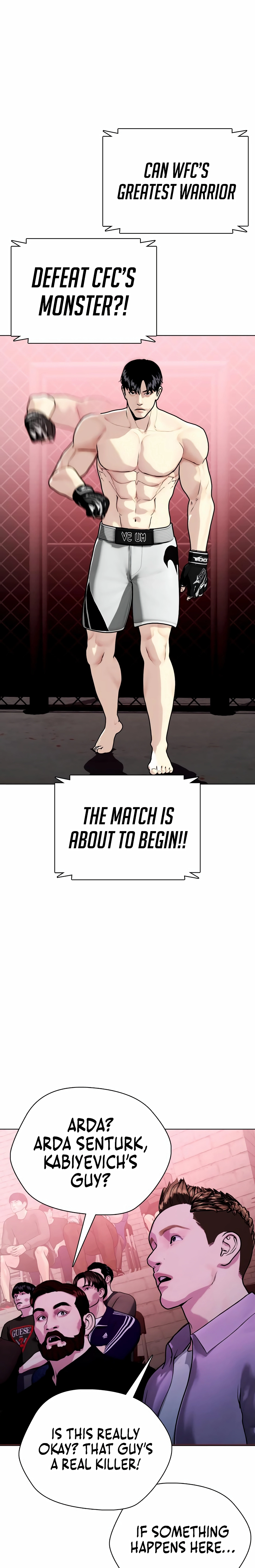 Read The Outcast is a Fighter chapter 151 image 12 on Lezhin