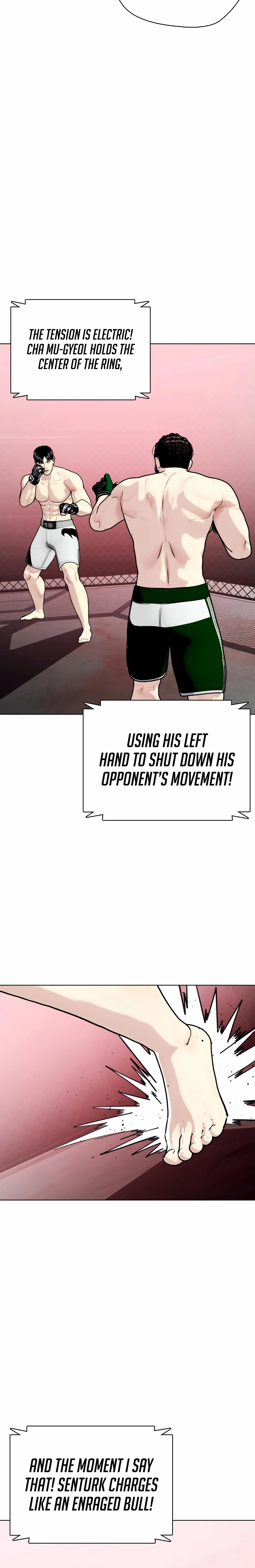 Read The Outcast is a Fighter chapter 151 image 13 on Lezhin