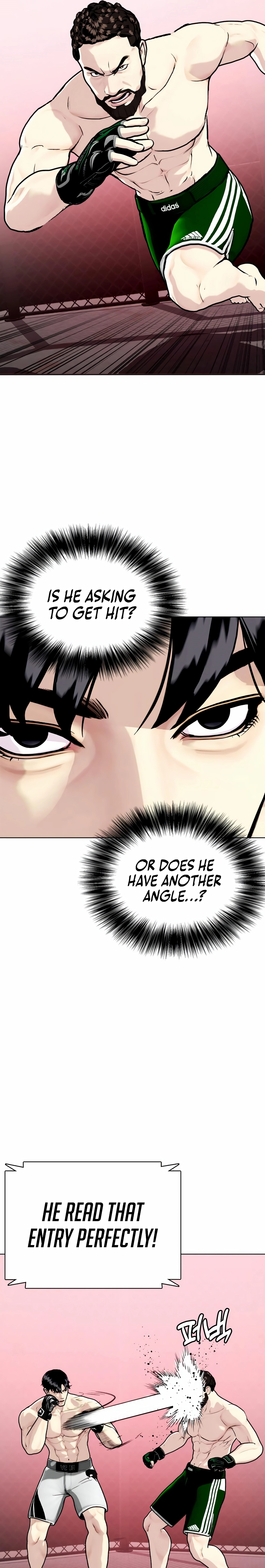 Read The Outcast is a Fighter chapter 151 image 14 on Lezhin