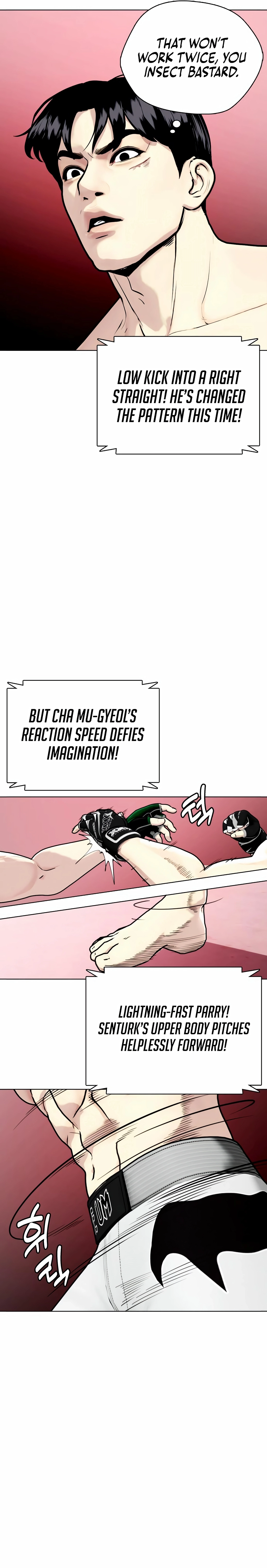 Read The Outcast is a Fighter chapter 151 image 26 on Lezhin