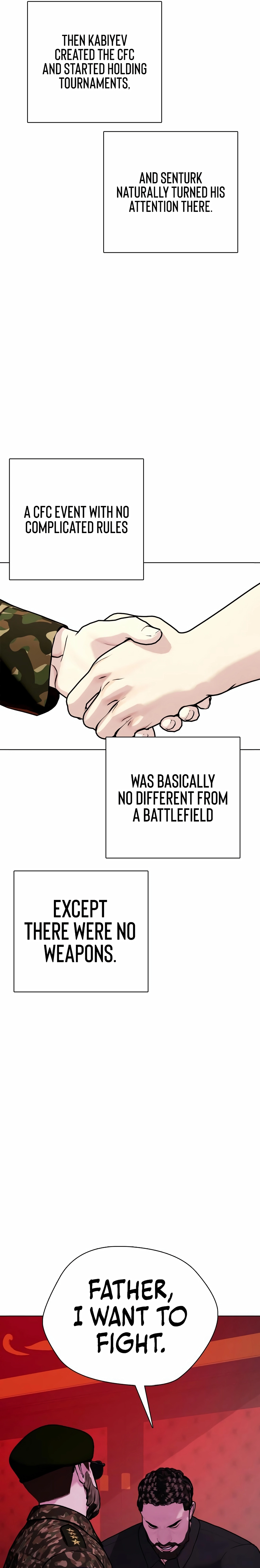Read The Outcast is a Fighter chapter 151 image 6 on Lezhin
