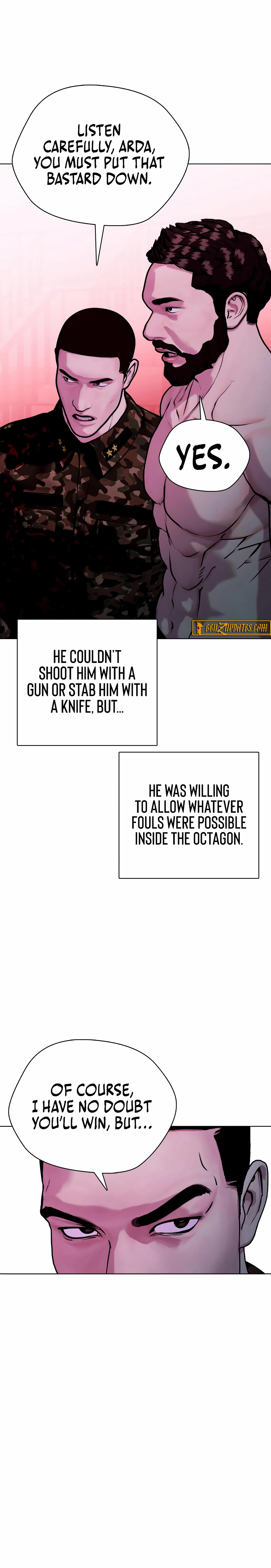 Read The Outcast is a Fighter chapter 151 image 9 on Lezhin