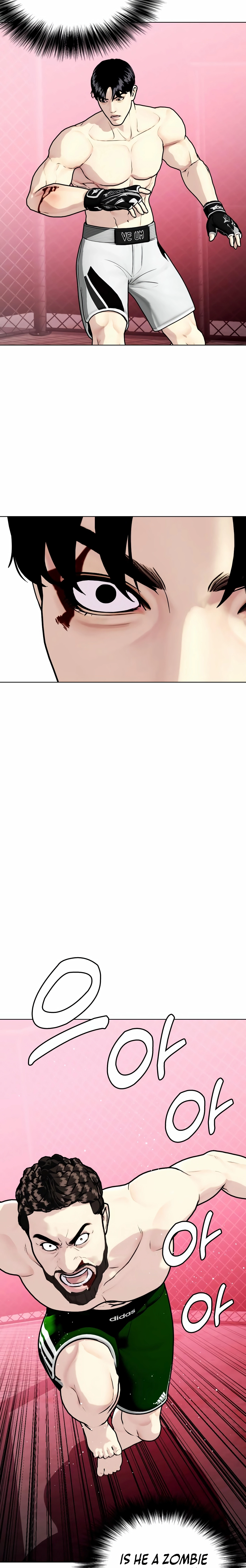 Read The Outcast is a Fighter chapter 152 image 10 on Lezhin
