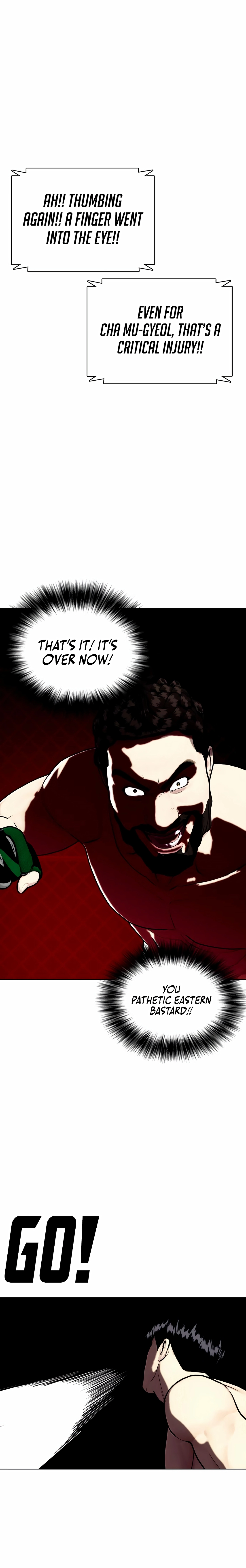Read The Outcast is a Fighter chapter 152 image 13 on Lezhin