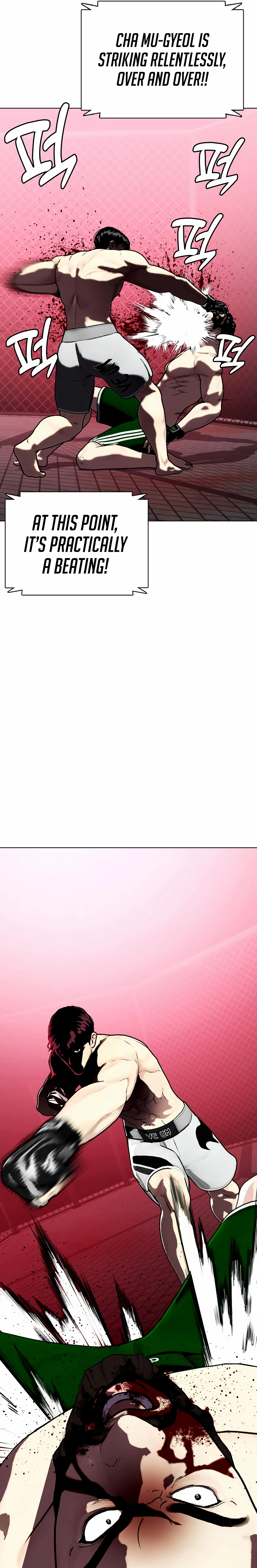 Read The Outcast is a Fighter chapter 152 image 16 on Lezhin